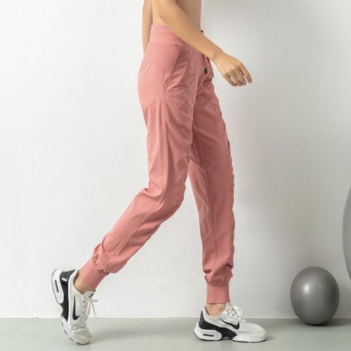 Drawstring Running Pants Fabric, Joggers Sweatpants Women