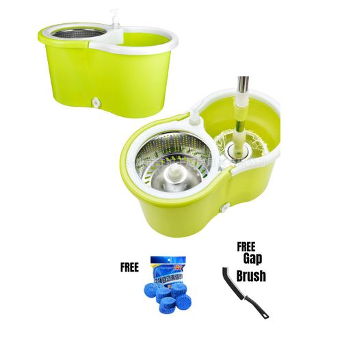 Generic  360 Degrees Magic Spin Mop With Spray Bottle And Cleaning  Essentials