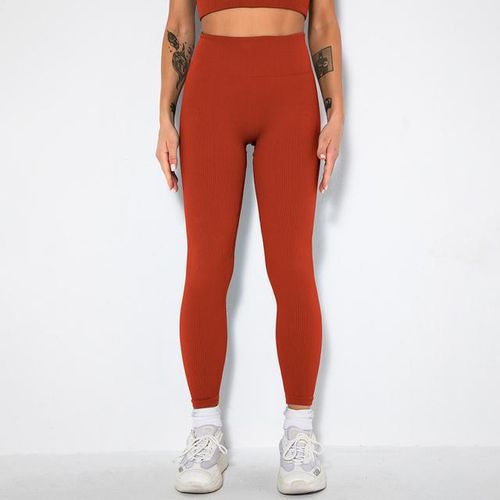 Generic Women Yoga Pants High Waisted Sport Gym Fitness Leggings Women  Seamless Female Legging Tummy Control Running Training Tights