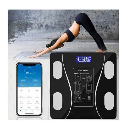 product_image_name-Generic-Bluetooth body fat Scale Digital Scale Smart BMI Bathroom Weighing-2
