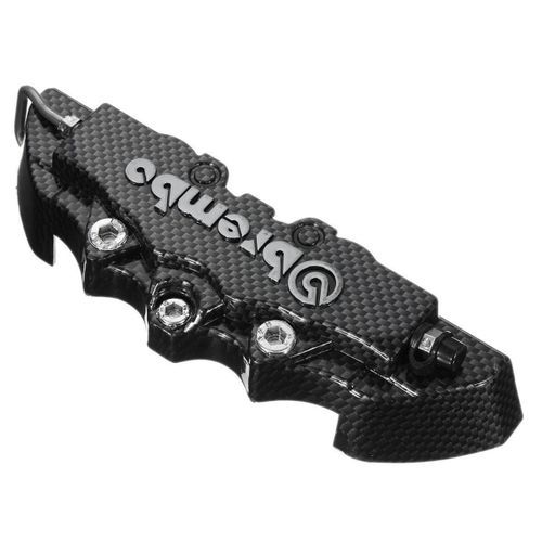 Brembo 4pcs 3D Brembo Style Car Disc Brake Caliper Cover [black] - image 3