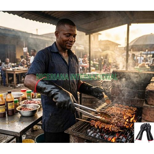 Generic NEOPRENE HOT OIL, HEAT & COLD RESISTANT 14" GLOVES - image 5