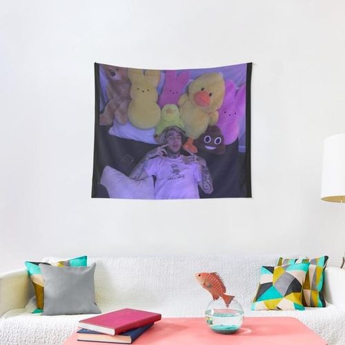 Lil peep merch tapestry on sale