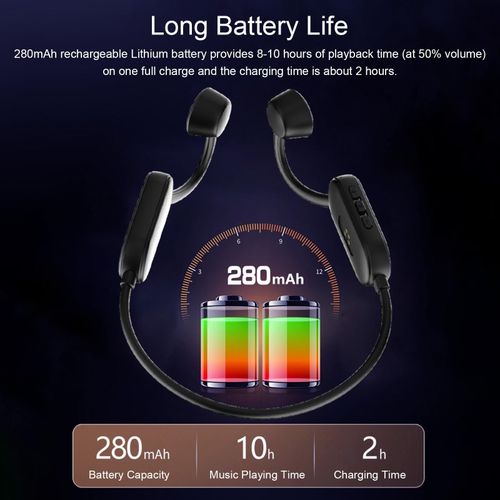 Bone Conduction Headphones IPX8 Waterproof Swimming Earphones 8GB MP3  Player
