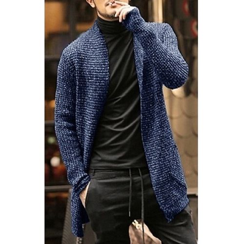 Buy Mens Sweater Long Sleeve Cardigan Coat at Ubuy Brazil