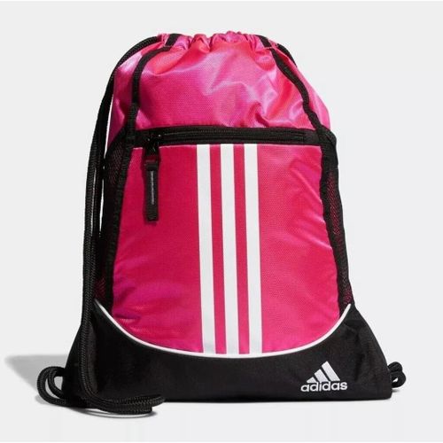 ADIDAS Unisex Alliance II Sackpack, Shock Pink, One Size