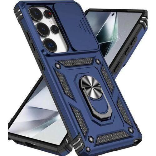 product_image_name-Generic-Samsung Galaxy S25 Plus Amor Rugged Case With Sliding Camera Cover And Ring Holder-1
