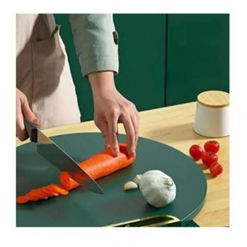 Generic Round Chopping Board, Green - image 2