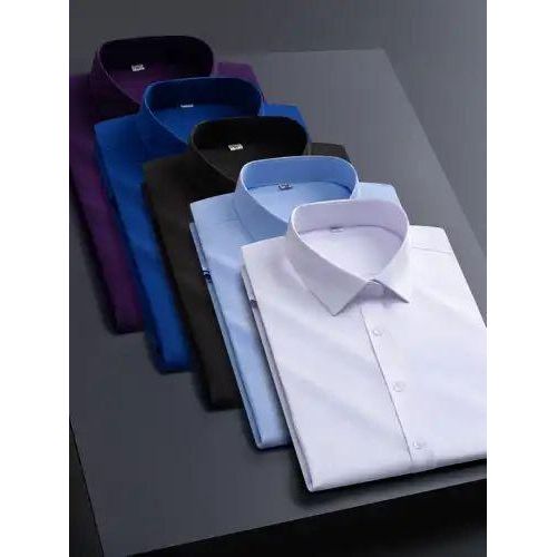 product_image_name-Fashion-5in1 Corporate Fitted Long Sleeves Shirts For Men-1
