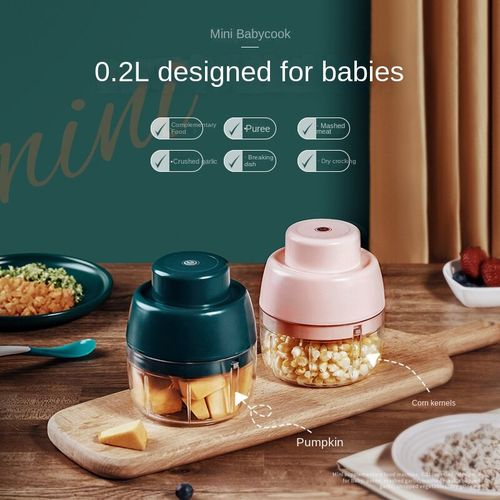 Baby Food Supplement Meat Grinder Electric Mini USB