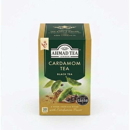 Ahmed Tea CARDAMOM Tea - Natural Black Tea