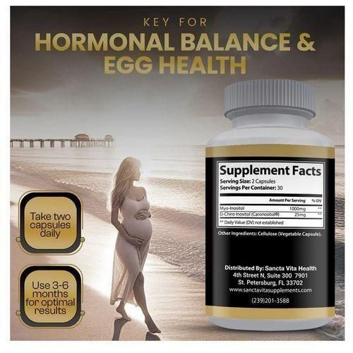 Divine MYO-D & Chiro Inositol Blend For Conception Support 60 Capsules - image 8