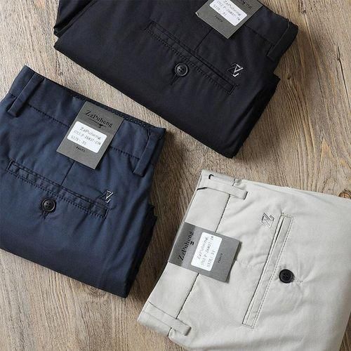 product_image_name-Fashion-ORIGINAL Smart Chinos Trouser For Men - Gray, Blue, Black-1