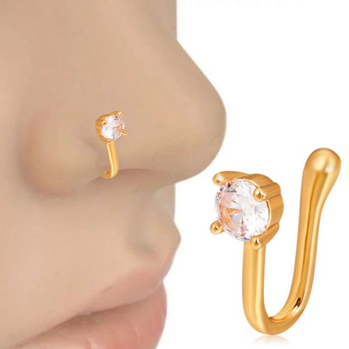 Nose Clip Star Non-Piercing Nose Ring Stud Sold Individually | eBay