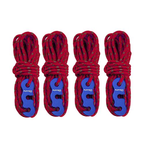 Generic 4x Tent Rope High Strength 3mm Diameter Camping Rope For