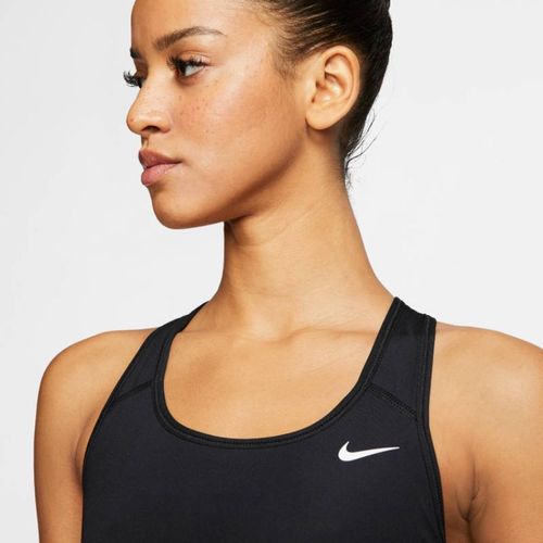 Top W Nk Df Swsh Plus Bra Non Pad - Nike - Preto - Oqvestir