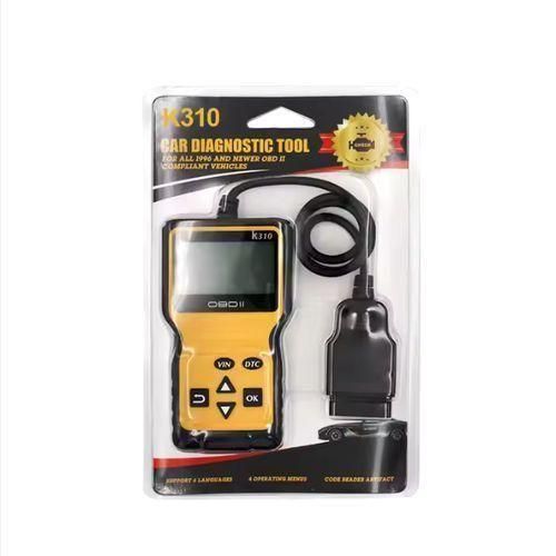 Generic K310 OBD II Diagnostic Tool – Car Scanner, Code Reader & Eraser For OBD II Diagnostics