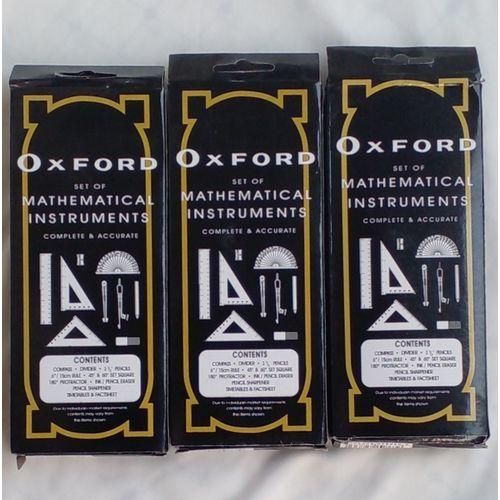 Oxford Maths Set(3pcs)