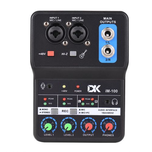 Professional Usb Audio Interface Sound Card For Studio Equipment