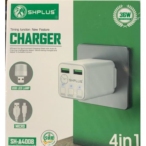 product_image_name-Generic-New 36W Timing Function Fast Adpter +plus Free Mini Led Lamp-2