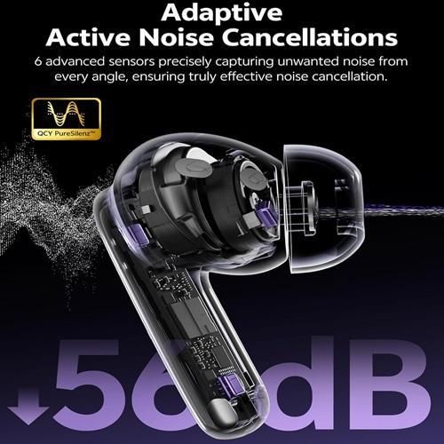 product_image_name-Qcy-MeloBuds N70 ANC Bluetooth earphones - Black-3