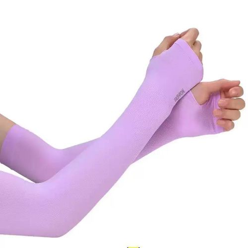 product_image_name-Generic-Quality Ice sleeves men and women summer arm guards Purple-1