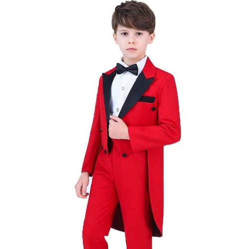 Boys red tuxedo store