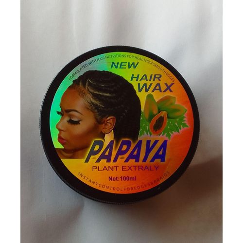 product_image_name-Papaya-Hair Wax Edge Control Hair Gel, Black colour, 100ml-1