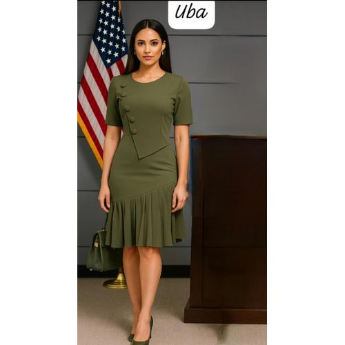 Fashion Gorgeous office gown for ladies