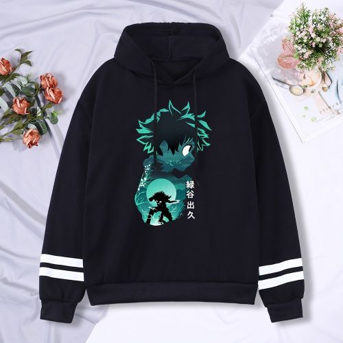 Anime style hoodies top