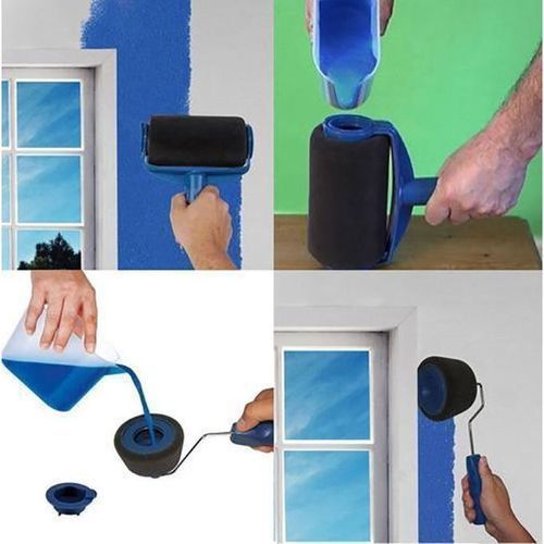 Generic 8 Pieces/ Set Paint Roller Clever Paint Brush - image 2