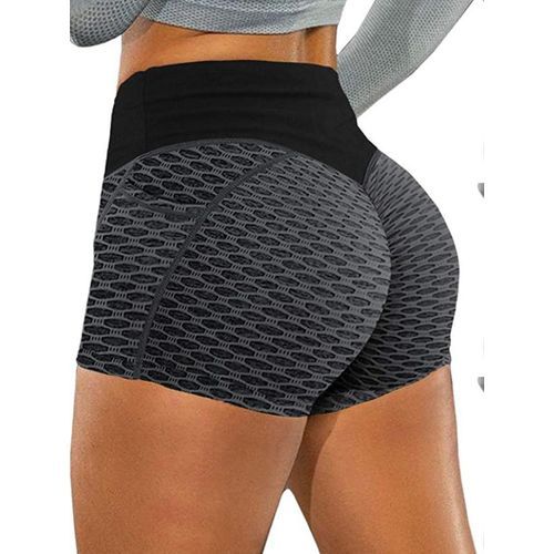 Fashion Women Tights Push-up White Yoga Shorts High Waist Fitness