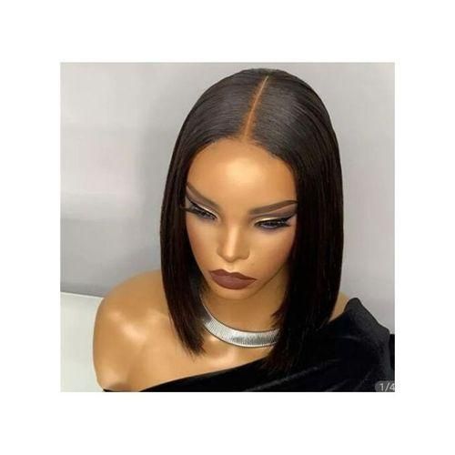 product_image_name-Fashion-Trending Straight Blunt Cut Hair Wig With PartClosure-1