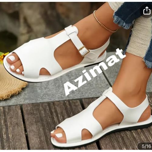 Fashion Exit White sandals for women - image 2