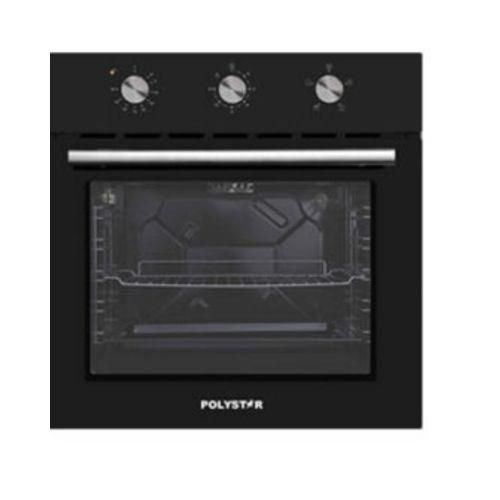 Polystar 60CM TEMPERED GLASS ELECTRIC INBUILT OVEN With Mechanical Control