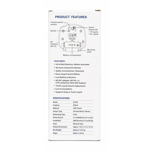 Auto Automatic Foam Dispenser - image 3