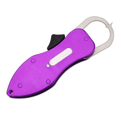 Generic Fish Lip Grip Freshwater Saltwater Grabber Holder Purple