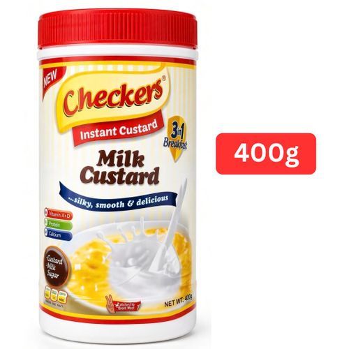 Checkers Instant Breakfast MILK CUSTARD With SUGAR - 400g