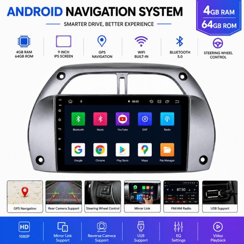 Generic Toyota RAV4 2001–2006 Android Car Stereo GPS Navigation System with Reverse Camera