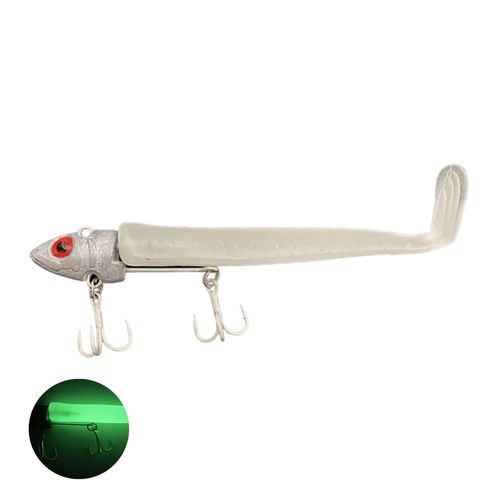 Generic Angling Bait Artificial Soft Baits Freshwater Fishing Fluorescent  Green
