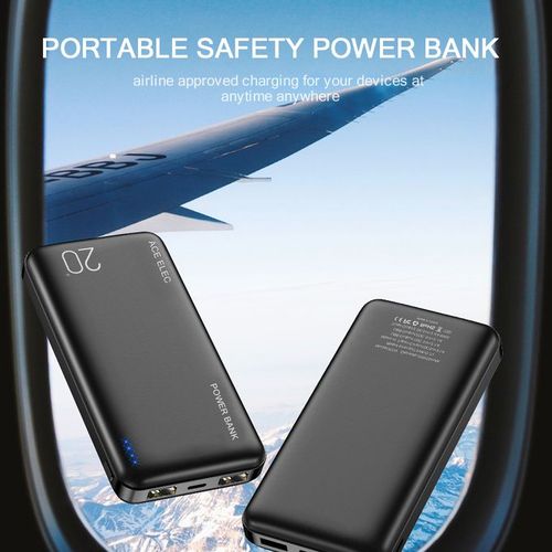 Anker PowerCore Select 20000, 20000mAh Power Bank with 2 USB-A Ports,  PowerIQ 2.0 18W External Battery with MultiProtect and - Micro Center