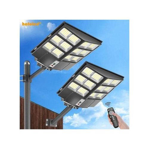 Generic Led 2000W Solar Street Light With Remote Control (12 Eyes)