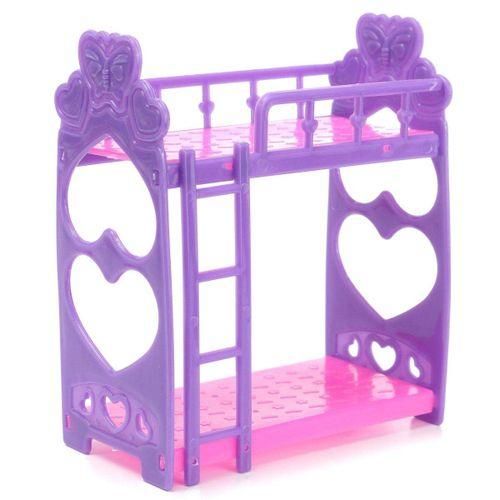 Generic Plastic Bunk Bed W Ladder 1 6 For Barbie Doll s House Dollhouse Furniture Jumia Nigeria