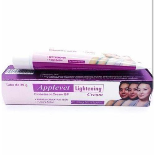 Applevet Lightening or Brightening Tube Cream
