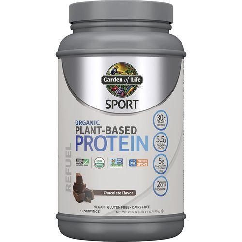 product_image_name-Garden Of Life-Organic Vegan Sport Protein Powder,Probiotics,30g Plant Protein For Premium Post Workout Recovery-1