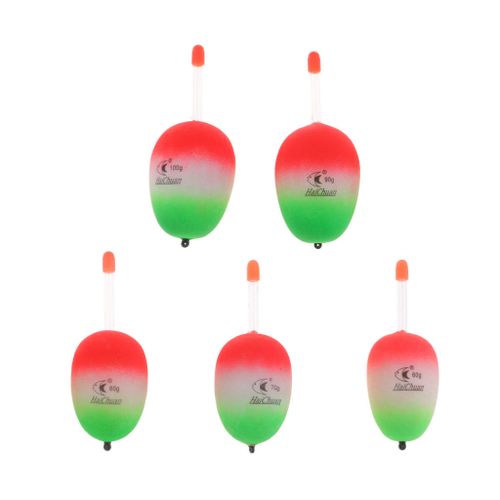 Generic 5pcs Fishing Floats Glow Floating Float For Night Fishing