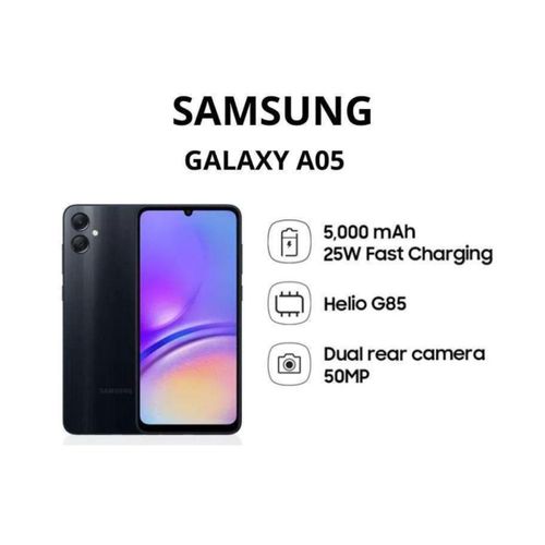 product_image_name-Samsung-Galaxy A05 – 4GB RAM / 128GB Storage (Black)-3