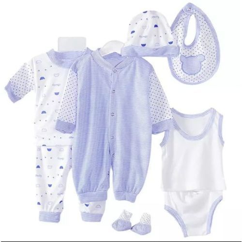 Fashion 8 In A Pack New Born Unisex Baby Wear 3Free Baby Face