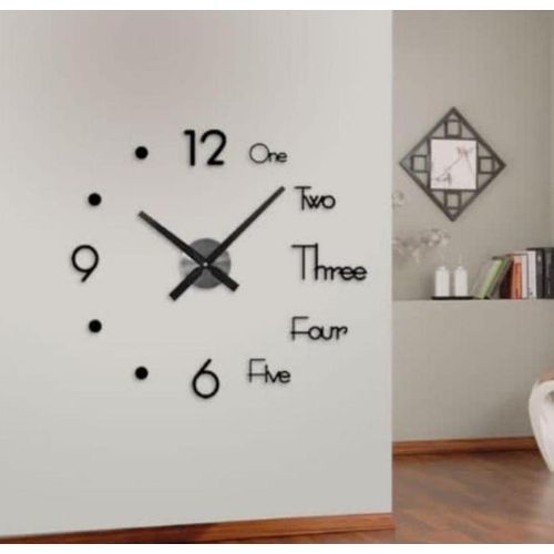 Generic 3D Wall Clock 120cm (4ft by 4ft) 47inch Biggest size - image 4