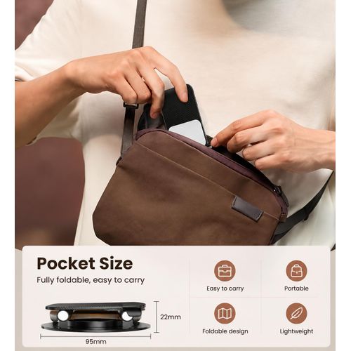Cloudoon Universal Adjustable Phone Stand – Portable Foldable Smartphone Holder for Desk & Streaming - image 2